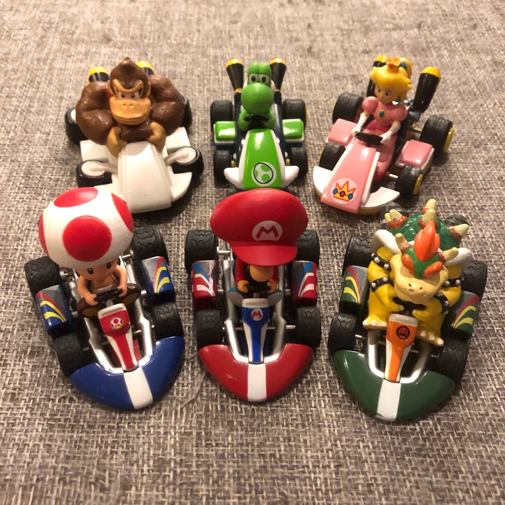 มาริโอ้ คาร์ท Mario Kart พวงกุญแจ ของจิ๋ว ของสะสมญี่ปุ่น