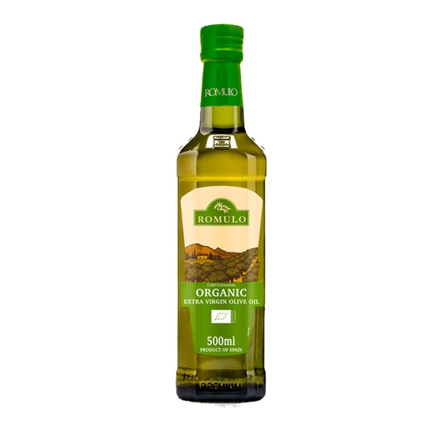 Romulo Extra Virgin Olive Oil - Organic - โรมูโล น้ำมันมะกอกเอ็กตร้า เวอร์จิน ออร์แกนิค 500ML