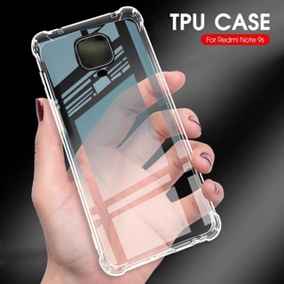 ถุงลมนิรภัยเคสซิลิโคนเคสป้องกัน TPU สำหรับ Redmi 9A 9C Redmi Note 9 Pro Max 9S 8T 8 Pro Xiaomi 10 Pro Mi Poco X 2 F2 Pro Mi Note 10 Lite 10 Pro เคสใส เคสซิลิโคน TPU เคสกันกระแทก