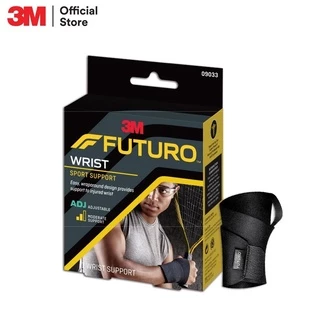 Futuro Sport Adjustable Wrist Support Wrist ฟูทูโร่ อุปกรณ์พยุง ข้อมือ ชนิดปรับกระชับได้ (สีดำ)#3501