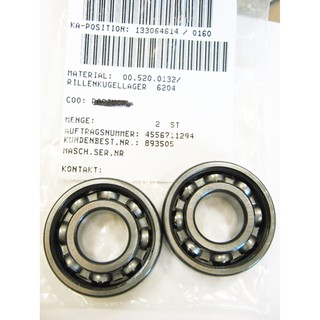 #0279 Grooved ball bearing 6204 5/0 (00.520.0132) Heidelberg Spare Parts