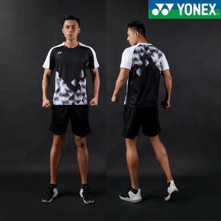 เสื้อกีฬาแขนสั้น ลายทีมวอลเลย์บอล แบดมินตัน Yonex South Korea สําหรับผู้ชาย และผู้หญิง