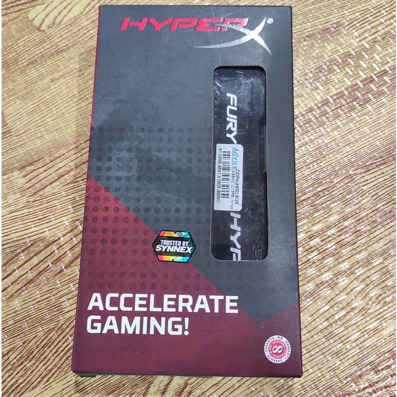 Kingston RAM DDR4(2400) 8GB Kingston (Hyper-X/HX424C15FB3/8)
