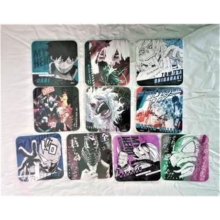 [พร้อมส่ง/ลิขสิทธิ์แท้] My Hero Academia JUMP FESTA 2021 COASTERS (แผ่นรองแก้ว)