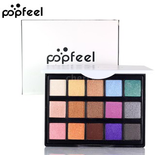 Popfeel Popfeel อายแชโดว์เนื้อชิมเมอร์ 15 สี