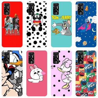 เคสซิลิโคน TPU สำหรับ Tecno Pova 2 Pova2 Tecno Pova 2 เคส ซิลิโคนนิ่ม