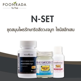 สมุนไพรบรรเทาอาการภูมิแพ้ รักษาริดสีดวงจมูก ไซนัสอักเสบ ชุด N-Set