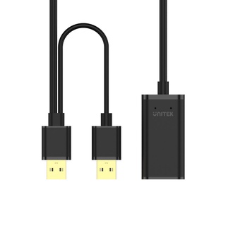 UNITEK USB 2.0 Active Extension Cable over 5,10,20M. (สินค้ารับประกันคุณภาพ 2ปีเก็บกล่อง)