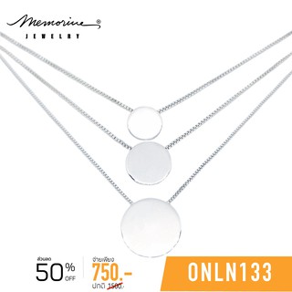 Memorine Jewelry สร้อยคอเงินแท้ 925  : ONLN133