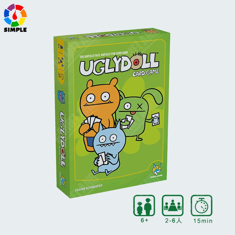 Ugly Doll Cute Stupid Chinese Children's Educational Toys Parent-child Game Cards Family Card Game