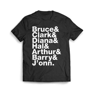 เสื้อผ้าผชเสื้อยืด พิมพ์ลาย Bruce Clark Diana Hal Arthur Barry Jonn สําหรับผู้ชายS-5XL