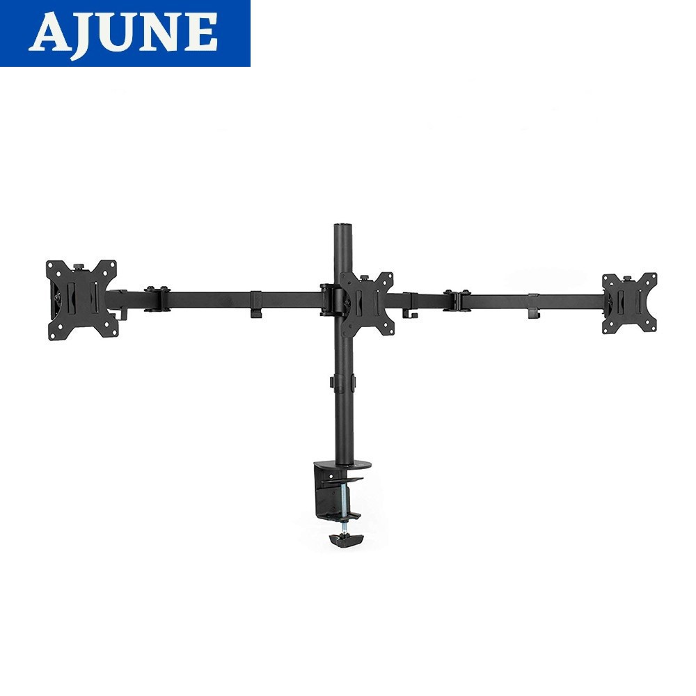 ajune MS-3301 ขาตั้งจอมอนิเตอร์ 3 จอ