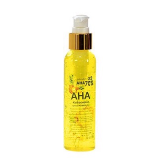 หัวเชื้อเอเอชเอ AHA 70% X2 ขวดปั๊ม 120ml.