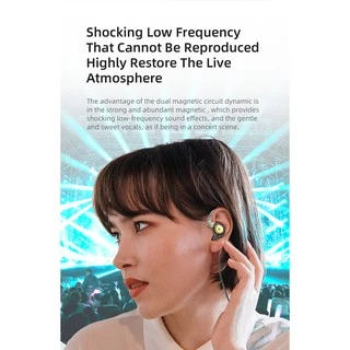 Kz EDX PRO หูฟังอินเอียร์ไดนามิก HIFI DJ ตัดเสียงรบกวน สําหรับเล่นกีฬา KZ ZSTX ZSN PRO EDR1