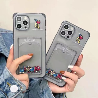 เคสโทรศัพท์มือถือซิลิโคน TPU ใส แบบนิ่ม กันกระแทก สําหรับ IPhone 14 13 12 Mini 11 10 Pro XS Max X XR 8 7 6 6S Plus