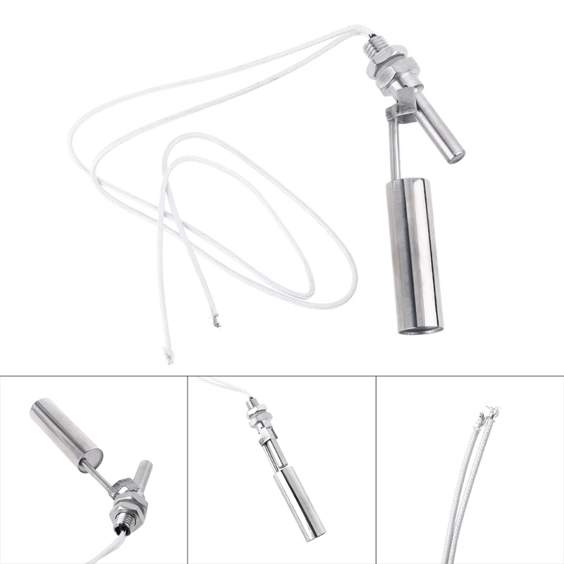 0-220V Stainless Steel Water Float Switch Level Switch Level Sensor M10 Thread