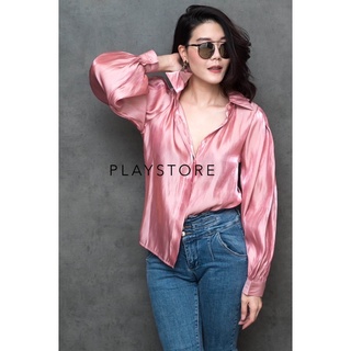 GLaSSy GLoW SHiRT•• เสื้อเชิ้ตทรงเบสิคใส่สวย แพทเทรินดีเรอเริ่ด ใส่ได้บ่อยทุกโอกาส เนื้อผ้างาม!! เนื้อสวยเนื้อglow