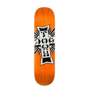 Dogtown - Street Cross Logo (Orange/Silver) 8.75" Skateboard Deck