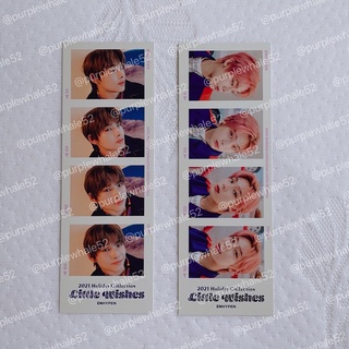 ♡ พร้อมส่ง ♡ 4 cut photo - ENHYPEN Little wishes 2021