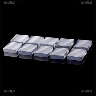 ฮีทซิงค์ sp 10 ชิ้น อลูมิเนียม 20x20x6 มม. ic