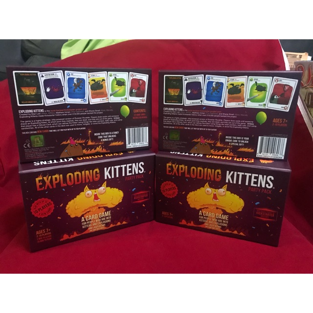 Exploding kittens party pack Shopee Thailand