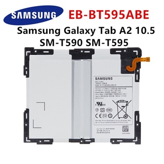 SAMSUNG แบตเตอรี่แท็บเล็ตสำหรับ Samsung Galaxy Tab A2 10.5 SM-T590 SM-T595 T590 T595 EB-BT595ABE 7300MAh