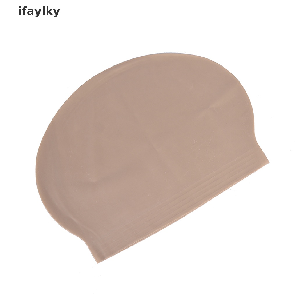[IAY] Fake Latex Flesh Skin Unisex Bald Head Wig Cap Rubber Skinhead Costume Prank HKZ #4