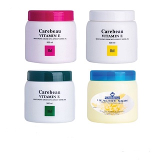 แคร์บิว วิตามินอี บอดี้ครีม 500 มล. Carebeau Vitamin E Body Cream 500 g มี 3 กลิ่น ครีมบำรุงผิว