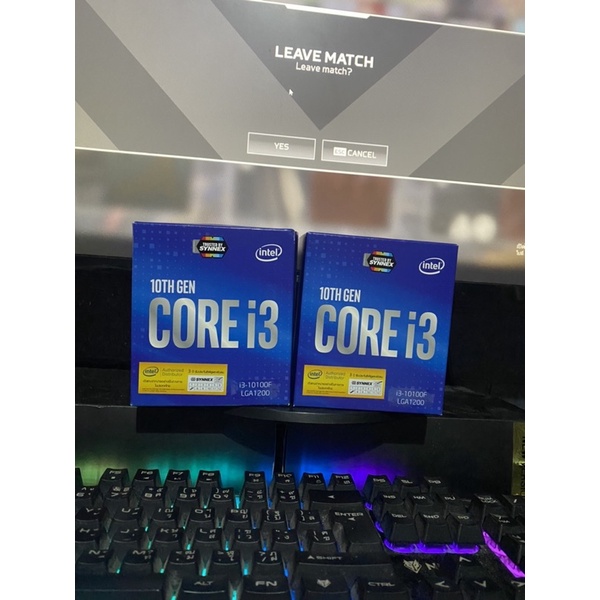 CPU i3 10100f gen10th