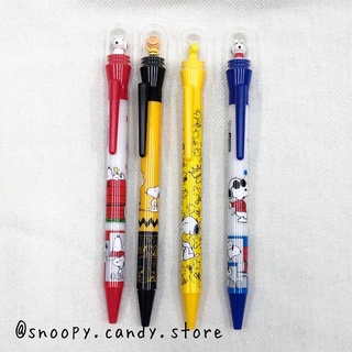 ปากกาหัวดุ๊กดิ๊ก ขนาดหัว 0.7 หมึกสีดำ ~ Snoopy
