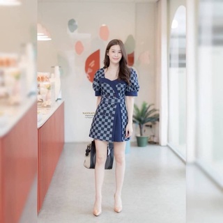 Nannapat: พร้อมส่ง Playsuit เก๋ไก๋ ดูดีมีราคาไม่เหมือนใคร ดีไซน์เหมือนเดรส ด้านในเป็นกางเกง