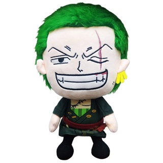 พร้อมส่ง ตุ๊กตาอนิเมะ One Piece Zoro ของเล่นสําหรับเด็ก