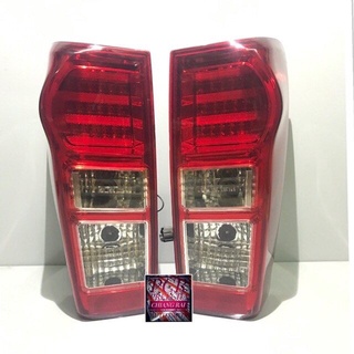 งานดี ไฟท้าย ดีแม็ก 12 D-MAX 12 2012 DMAX D MAX หลอด LED อย่างดี ซ้าย,ขวา พร้อมส่ง ราคาต่อข้าง พร้อมส่ง