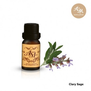 Aroma&amp;More Clary Sage "Select" essential Oil 100%น้ำมันหอมระเหยคลารี่ เสจ 100% USA 5/10/30ML