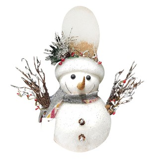 Other home accessories DECORATE SNOWY 23X24CM. WHITE HLS Home decoration Home &amp; Furniture อุปกรณ์ตกแต่งบ้านอื่นๆ ของตกแต