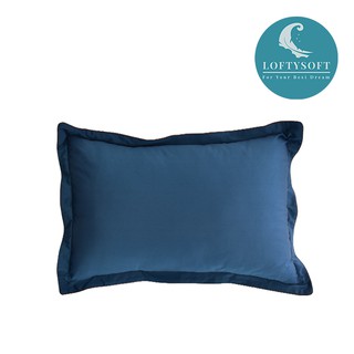 LOFTYSOFT ปลอกหมอน Cotton Silk 550 เส้นด้าย Elegance - Royal Blue