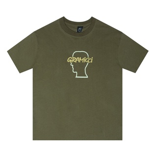 พร้อมส่ง เสื้อยืดแขนสั้นลําลอง คอกลม พิมพ์ลาย High Street Brain Dead X Gramicci 2022