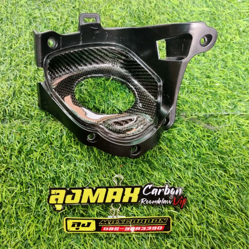 คาร์บอนแท้ ครอบไฟหน้า  GRAND Filano HYBRID 18-22 ลุงแม็กคาร์บอน