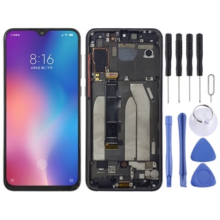 อะไหล่หน้าจอ LCD ดิจิไทเซอร์ พร้อมกรอบ สีดํา สําหรับ Xiaomi Mi 9 SE