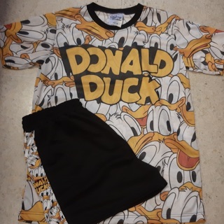 เซทกางเกงขาสั้น &amp; เสื้อยืด ลาย Donaldduck