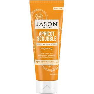 พร้อมส่ง ของแท้ Jason Natural Jason Natural Brightening Apricot Scrubble 113g