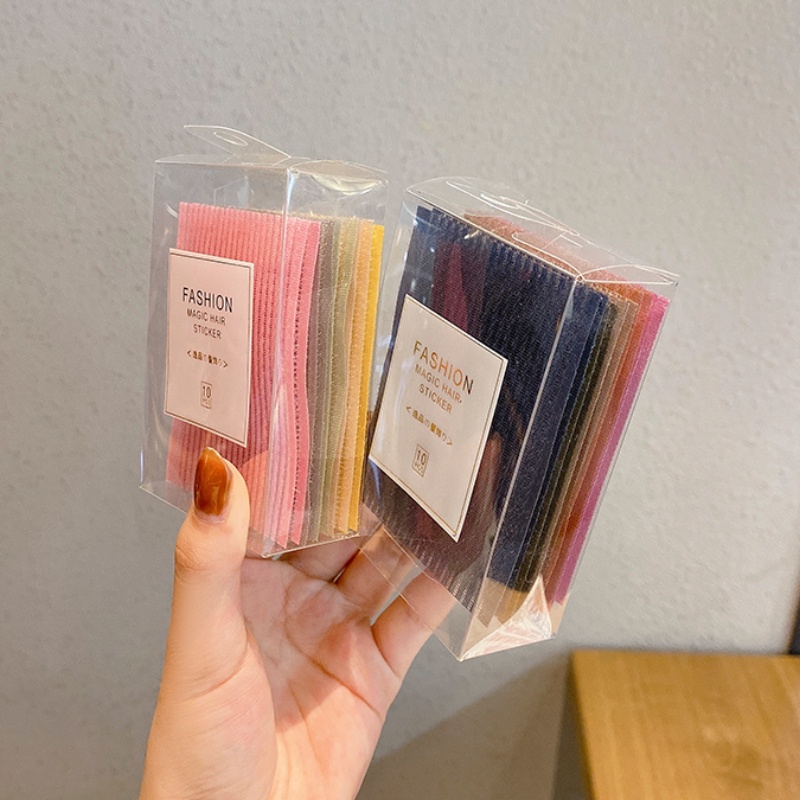ผมม้าไม่ทําเครื่องหมายโพสต์บนหน้าผาก, เครื่องประดับผมเวลโครเหนียวผมแตกหญิง