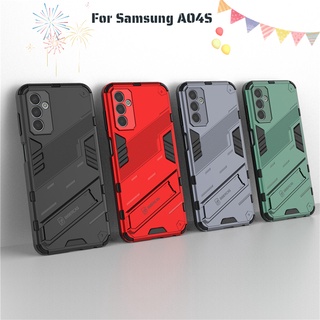 เคสโทรศัพท์ซิลิโคน PC แข็ง กันกระแทก สไตล์พังก์ สําหรับ Samsung Galaxy A04S A 04s A04 A04e A04S