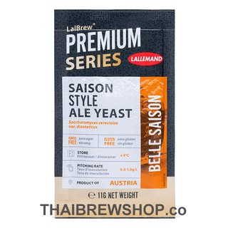 ยีส Lallemand LalBrew Belle Saison Brewing Yeast 11 กรัม