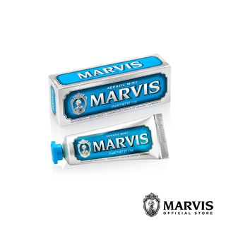 Marvis ยาสีฟันมาร์วิสอควาติค มินต์ / Marvis Aquatic Mint 25 ml.