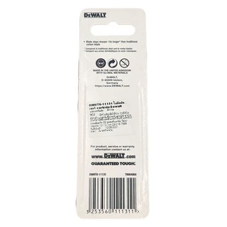 DEWALT DWHT0-11131 ใบมีดตัด UTILITY ทังสเตนคาร์ไบร์ด DEWALT DWHT0-11131 CARBIDE UTILTY BLADES-5 PACK