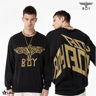 BOY LONDON บอย ลอนดอน เสื้อแขนยาว ผ้าบาง ของแท้ 100% (BOY21MT0004N)