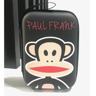 PAUL  FRANK  กล่องใส่ Power bank ,หูฟัง , Size L ลาย Paul Frank พอล งานดี evaกันกระแทก ขนาด13.5x9.5x3.5cm  BY MANOPNEST