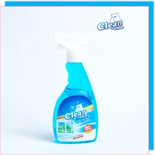 [สูตรไร้กลิ่น] Clean by Clear น้ำยาเช็ดกระจก 500 มล.