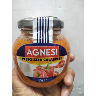 Agnesi Pesto All Calabrese Sauce ซอส 185กรัม